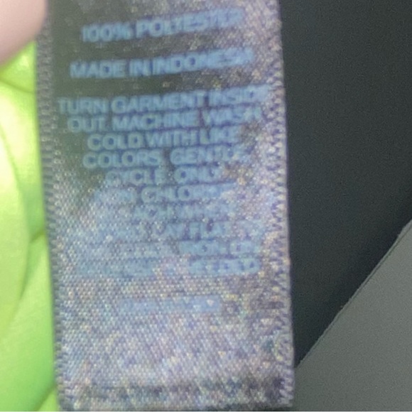 Express Neon Yellow Lace skater dress - Picture 7 of 7